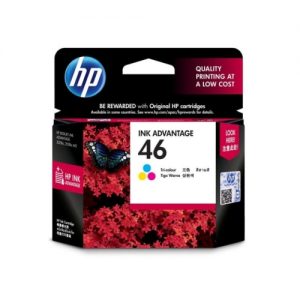 HP 46 Tri-color Ink Cartridge